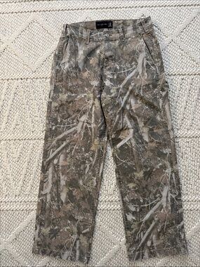 Abercrombie & Fitch Men's Camouflage Cargo Pants - Brown, Green, Tan